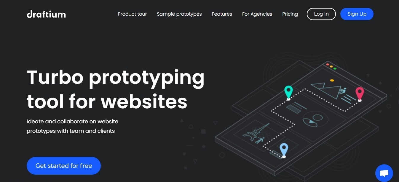 website structure prototype