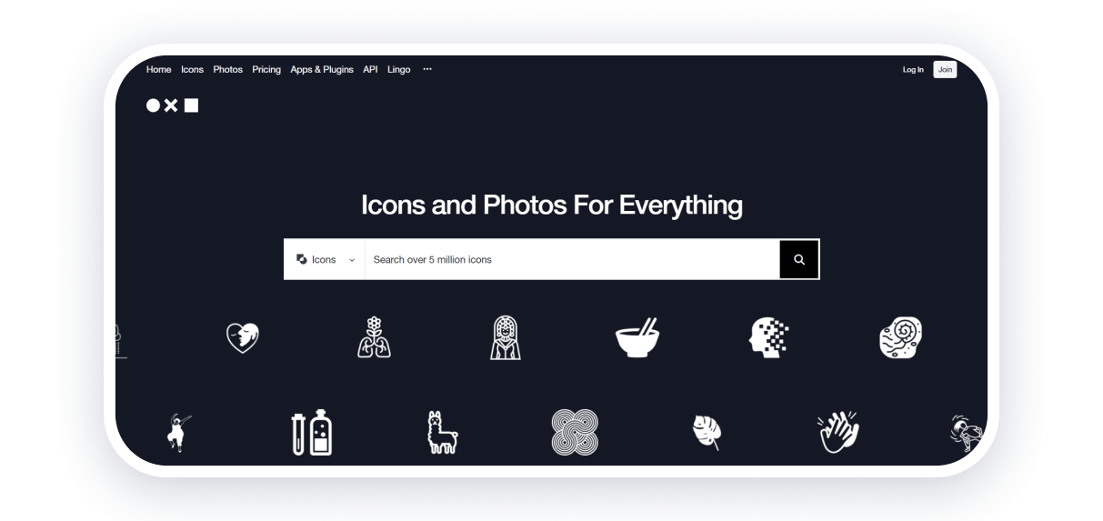 noun project лучшие сайты с иконками