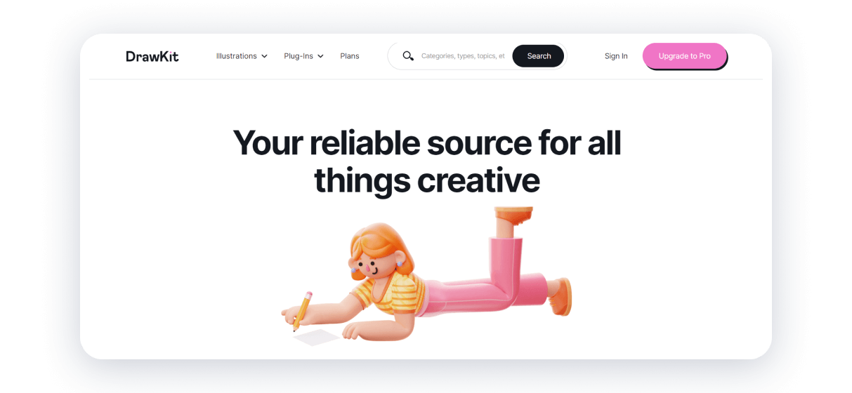 drawkit лучшие сайты с иллюстрациями