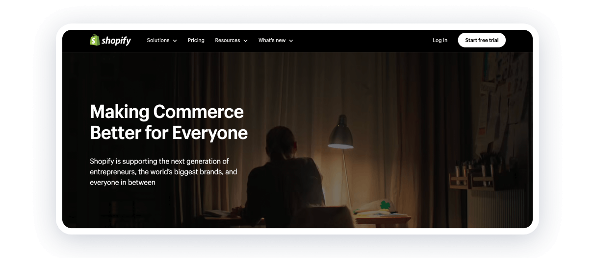 конструктор интернет-магазина Shopify