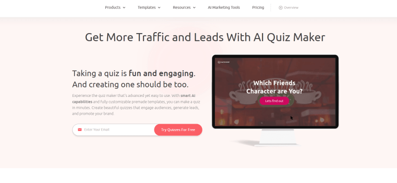 Outgrow Quiz Maker